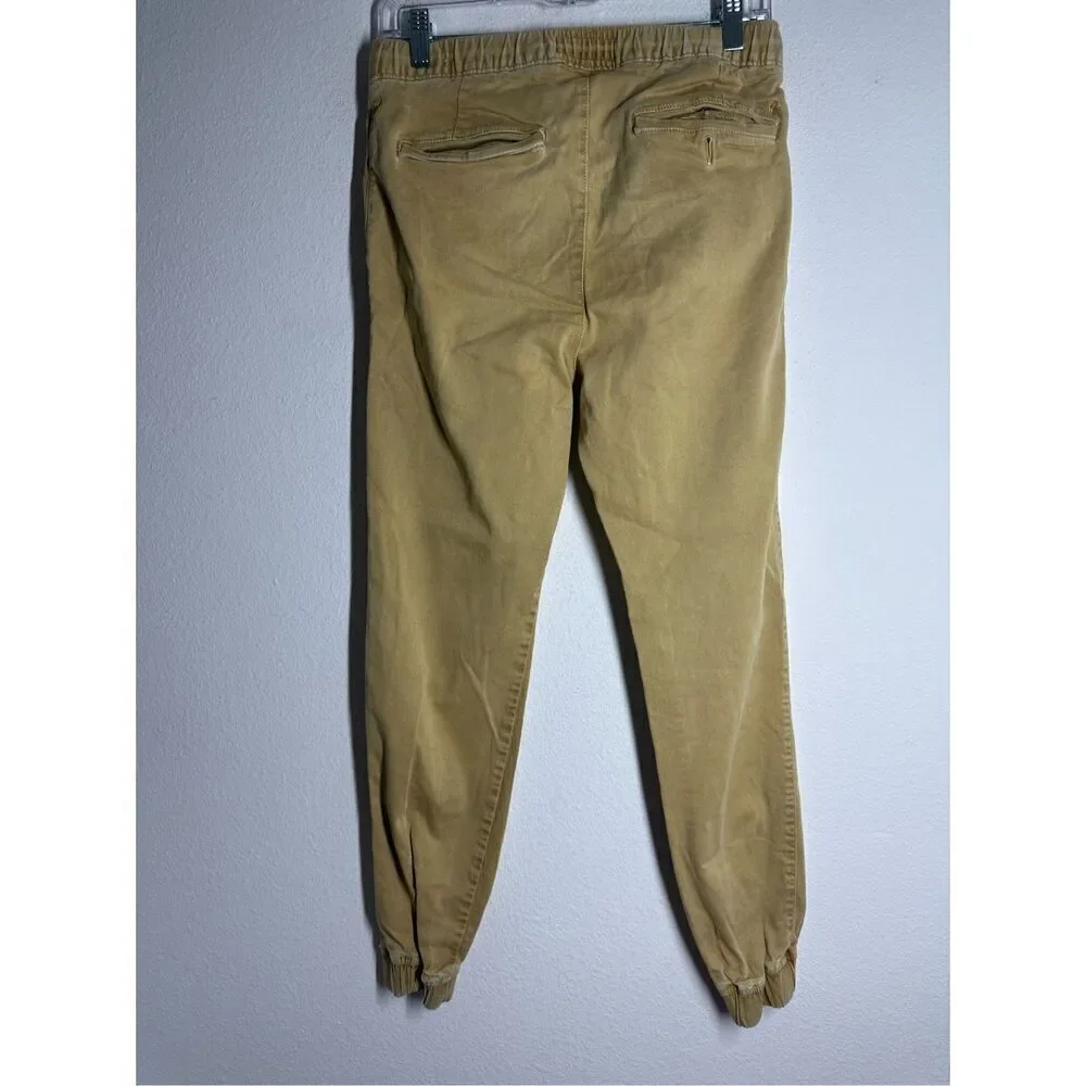 American Eagle Outfiters Men’s Cotton Blend Joggers Tan Size XS